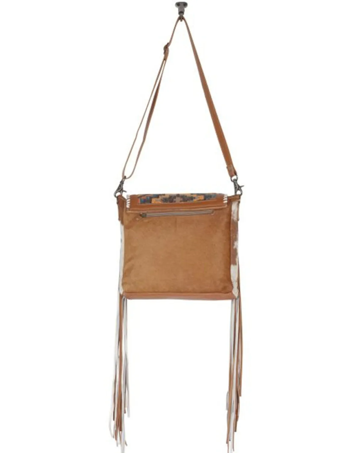 Myra Bag Women's Boho Chic Style Hair-On Hide Crossbody Bag