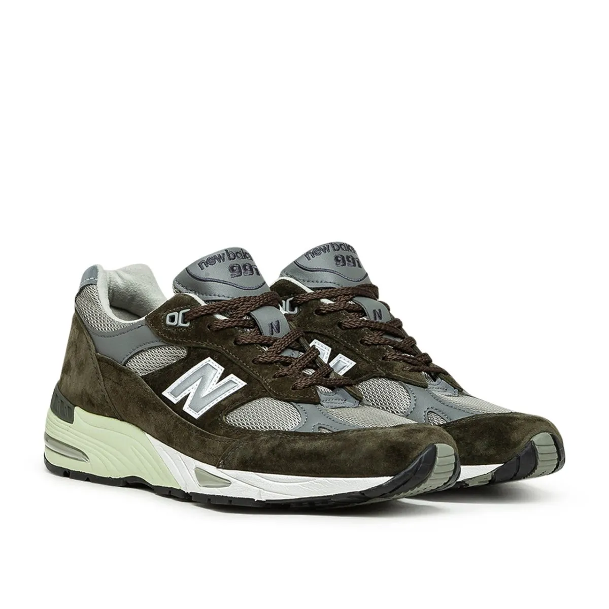 New Balance M991OLG 'Made in England' (Green / Grey)