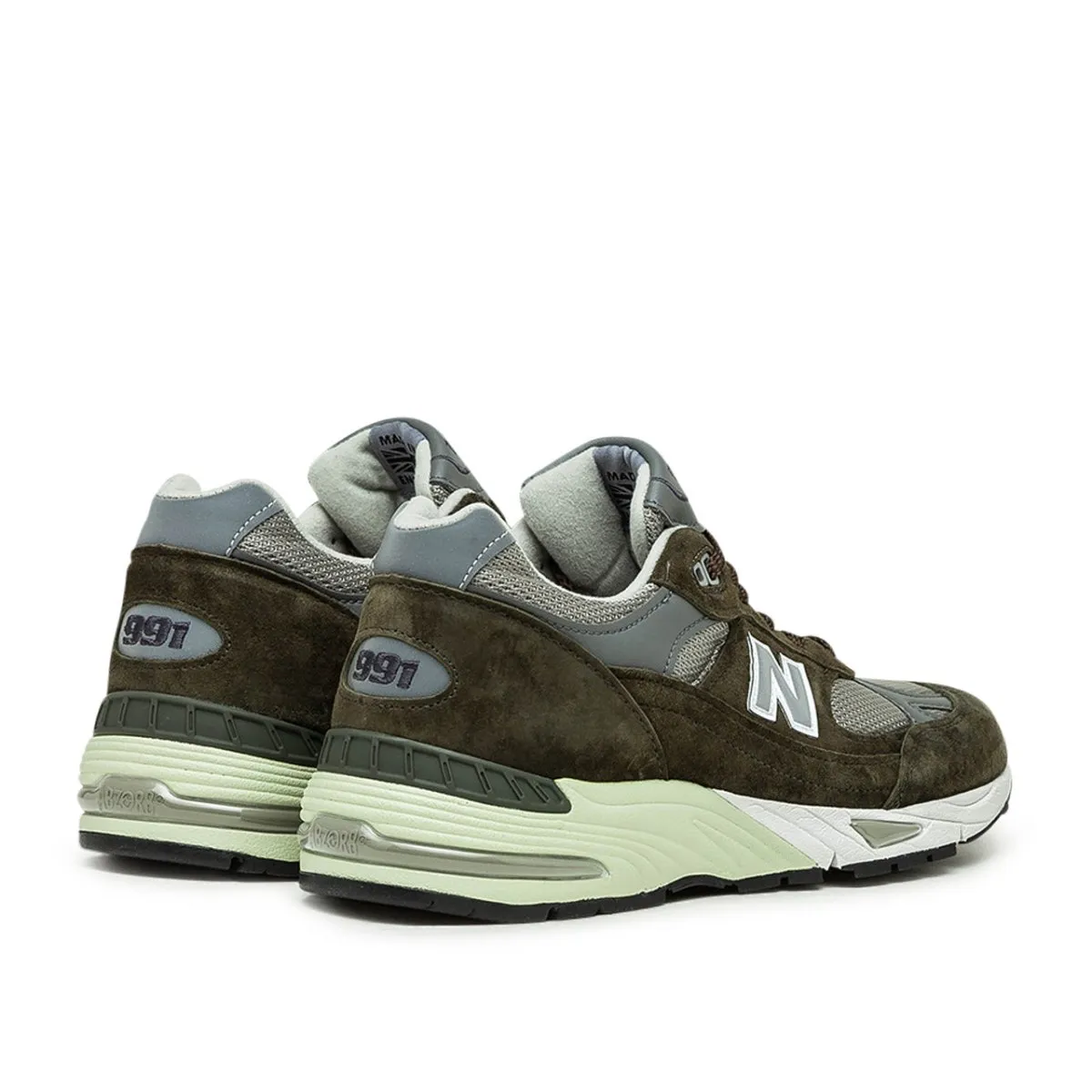 New Balance M991OLG 'Made in England' (Green / Grey)