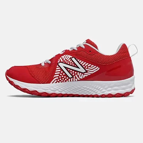 New Balance - Red/White 3000v5 Fresh Foam Men's Turf (T3000TR5)