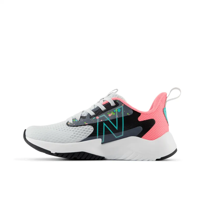 New Balance Youth Girls Rave Run V2 Shoe - PKRAVKP2 (Wide)