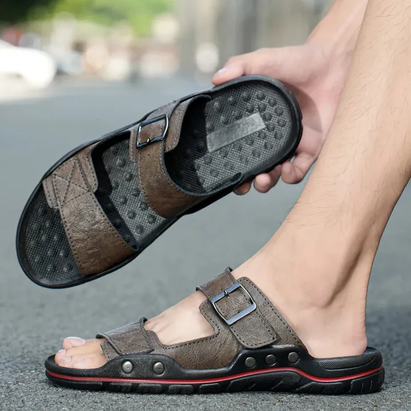 Nicolas Lancret Genuine Leather Sandals