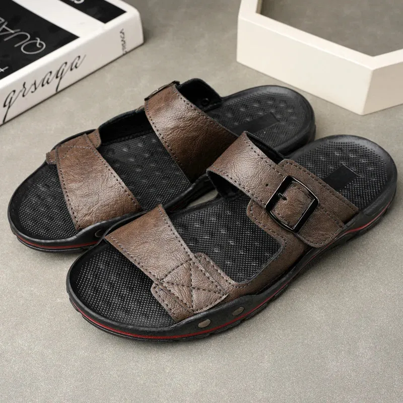 Nicolas Lancret Genuine Leather Sandals