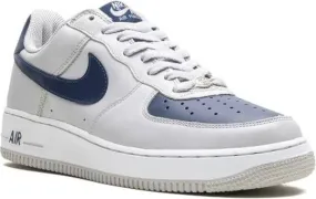 Nike Air Force 1 Neutral Grey Midnight Navy sneakers