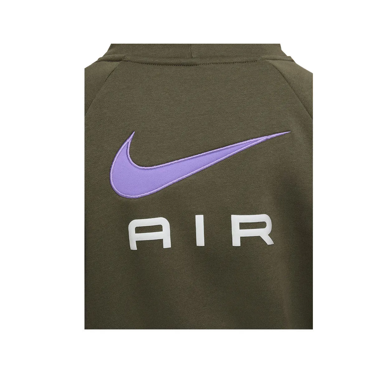 Nike Air Girls French Terry Crop Hoodie