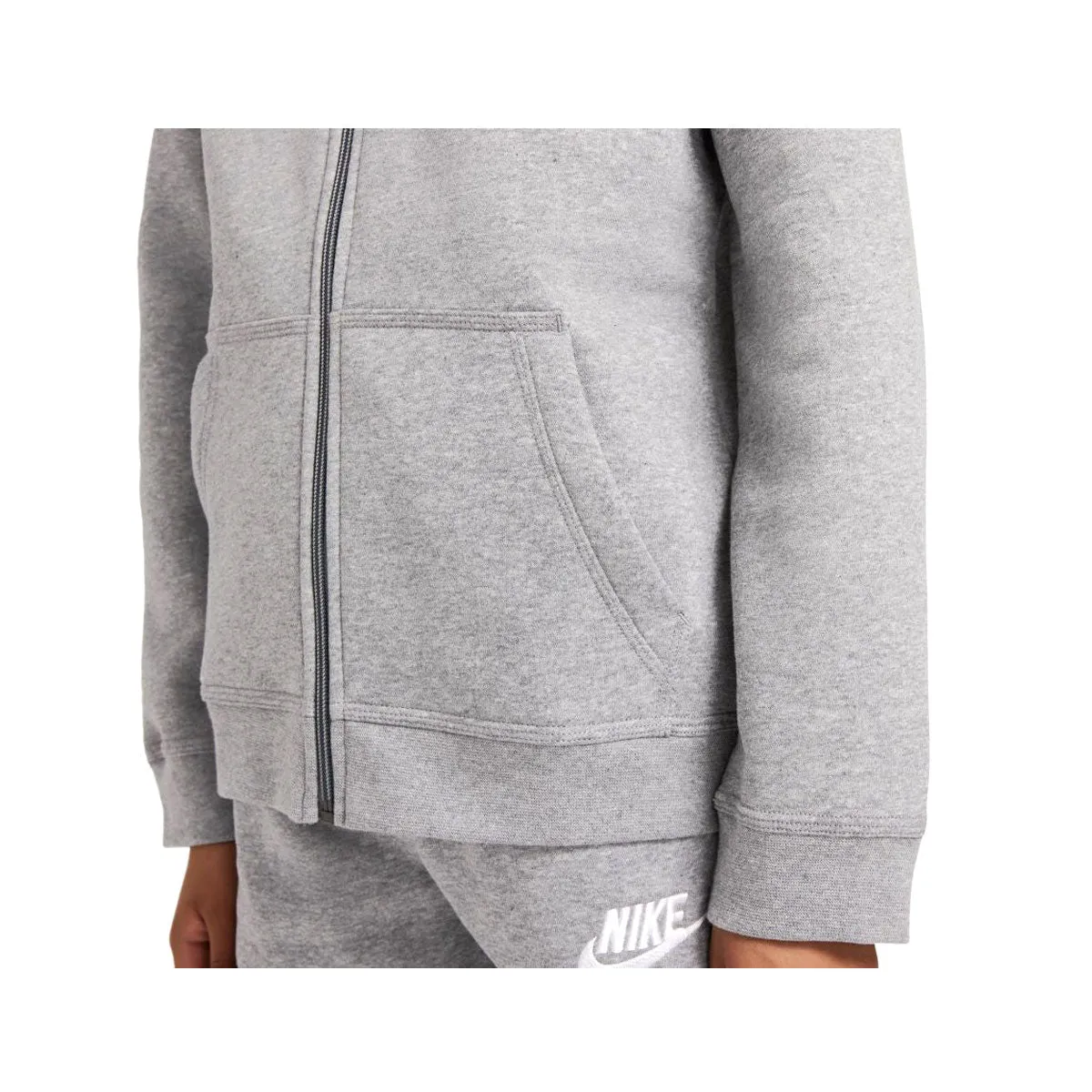 Nike Boy's Club Full-Zip Hoodie