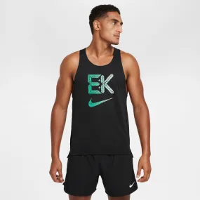 Nike Men's Dri-FIT Fast Kipchoge Running Vest Black / Stadium Green