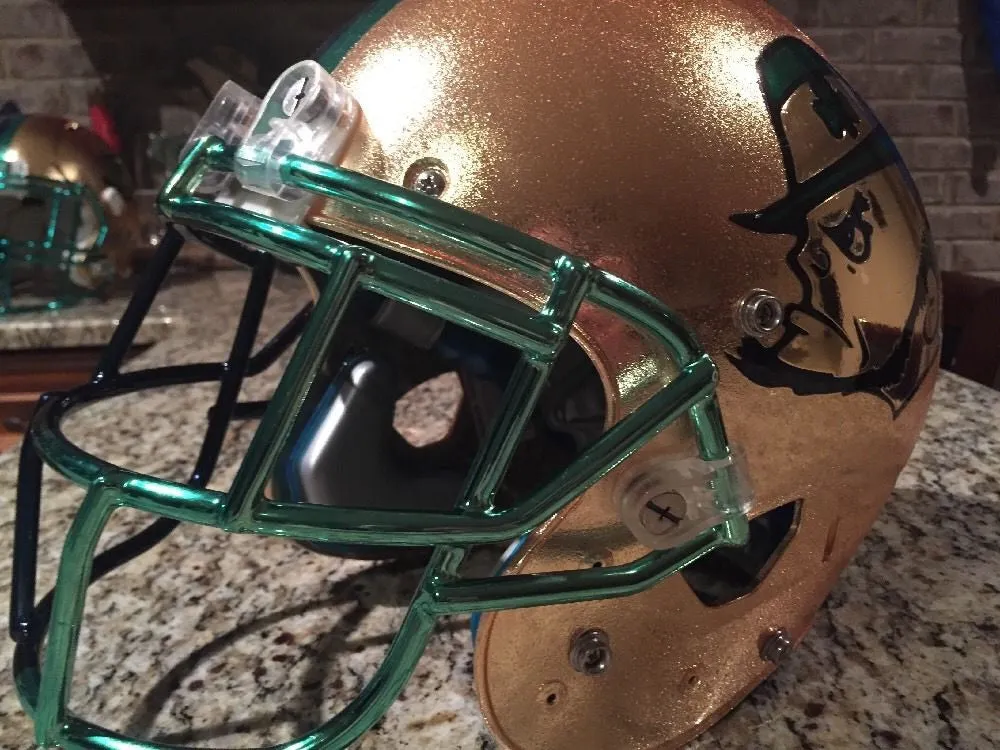 Notre Dame Football 2015 Shamrock Series Game Used Worn Helmet #36