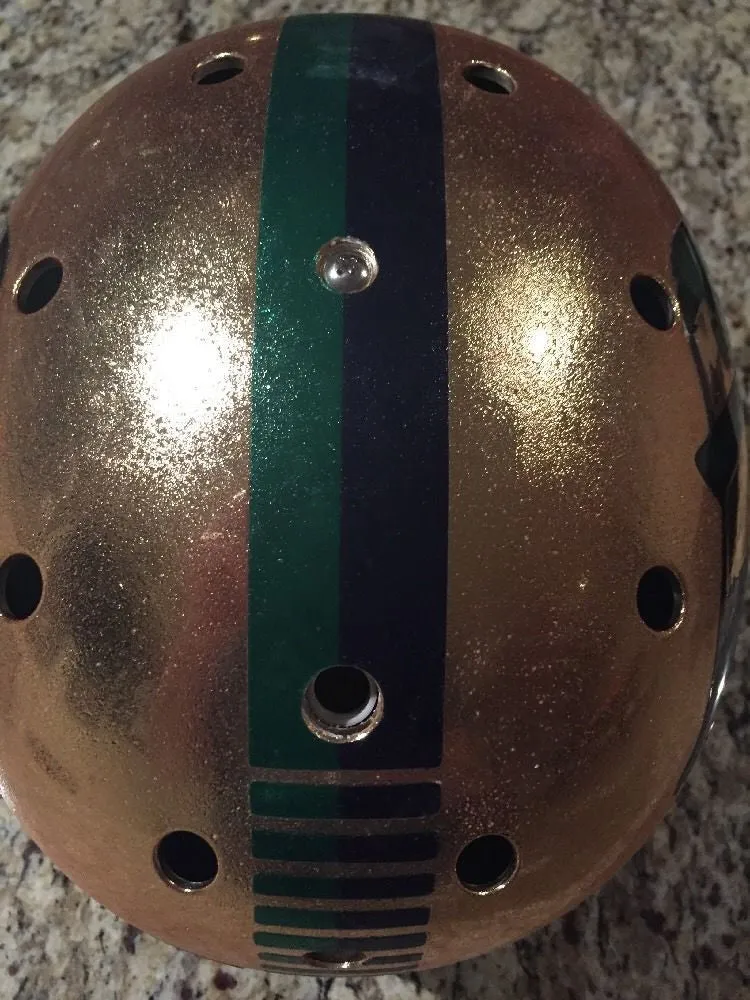 Notre Dame Football 2015 Shamrock Series Game Used Worn Helmet #36