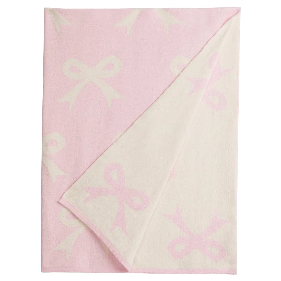 Nursery Blanket- Pink Bow