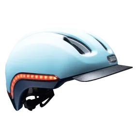 Nutcase Vio Sky Matte Helmet w/MIPS & LED Light (VIO COMMUTE)