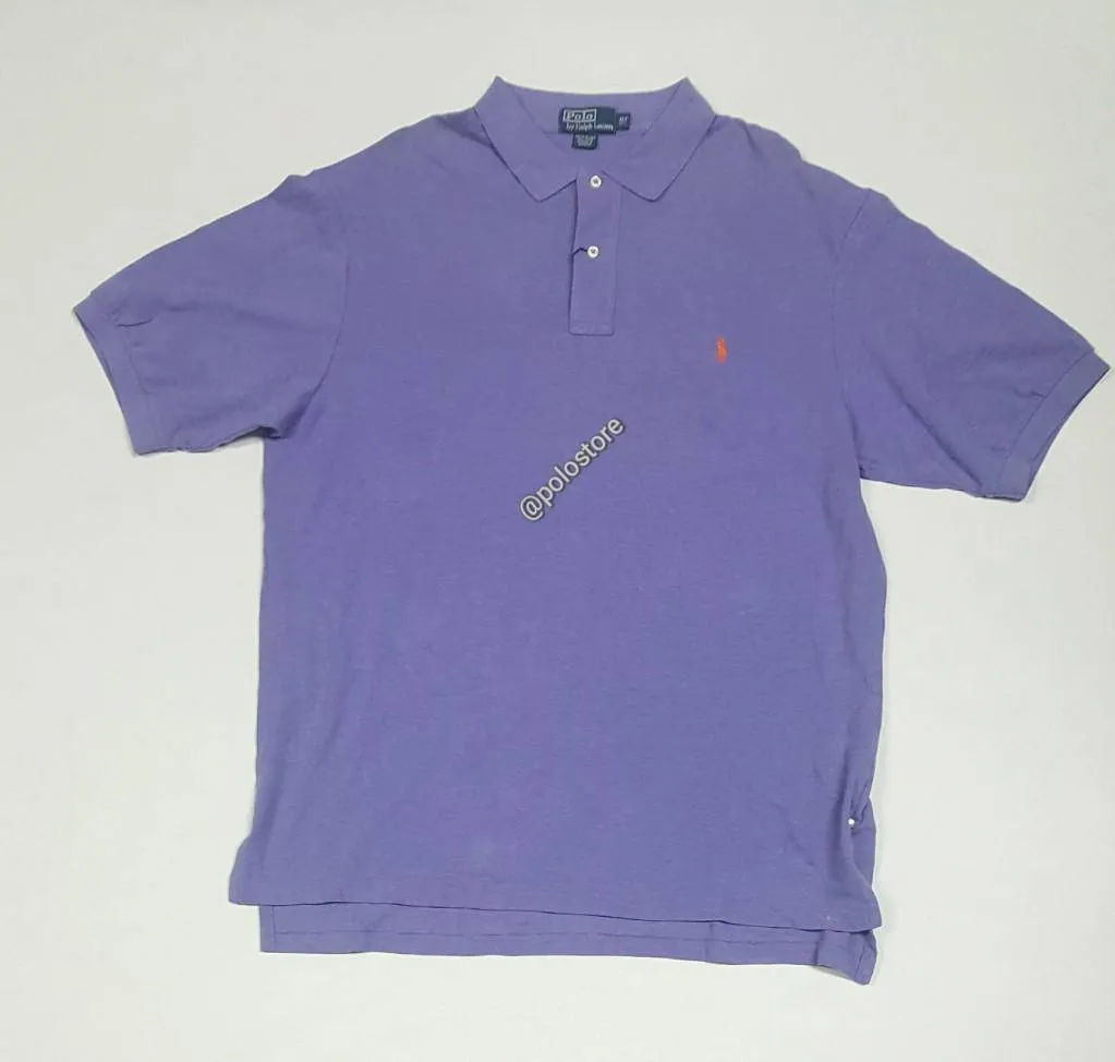 Nwt Polo Ralph Lauren  Small Pony Big and Tall Purple Polo Shirt