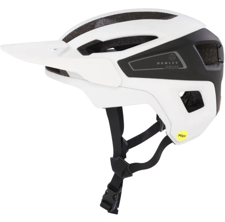 Oakley DRT3 MTB Helmet - Matt White-Satin Black - 2022