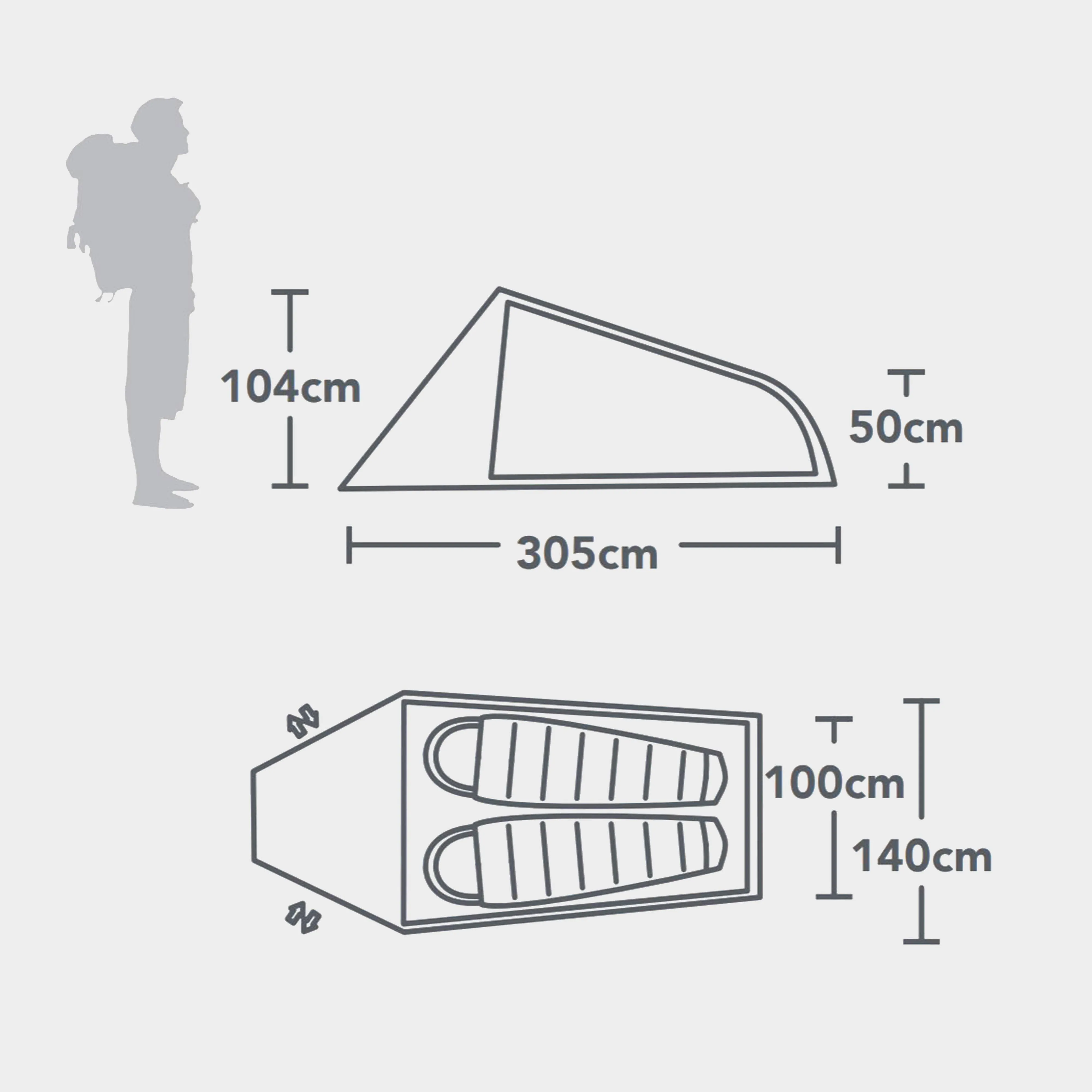 OEX Bandicoot II Ultralight Tent | Ultimate Outdoors