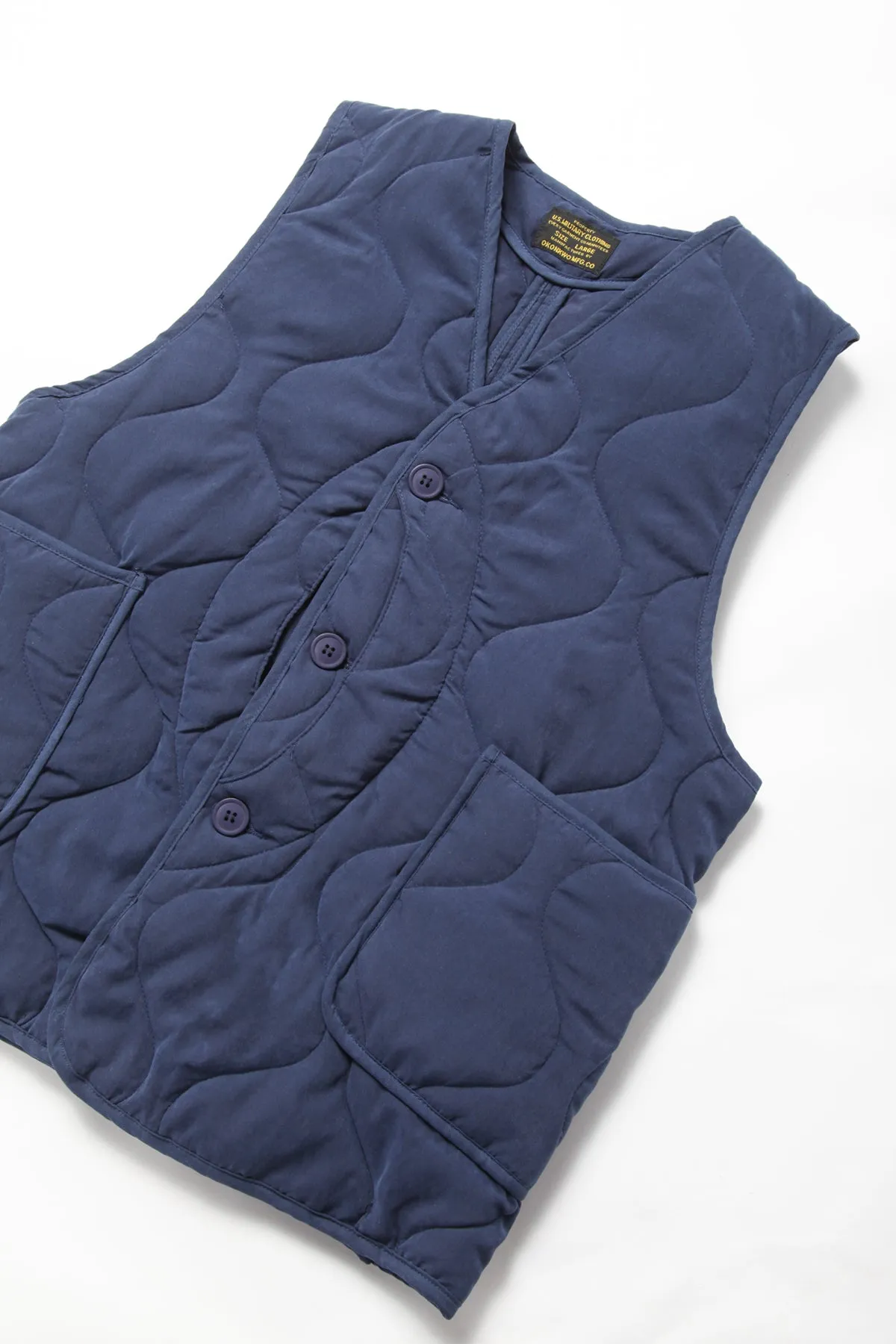 Okonkwo MFG - Quilted Liner Jacket - Blue