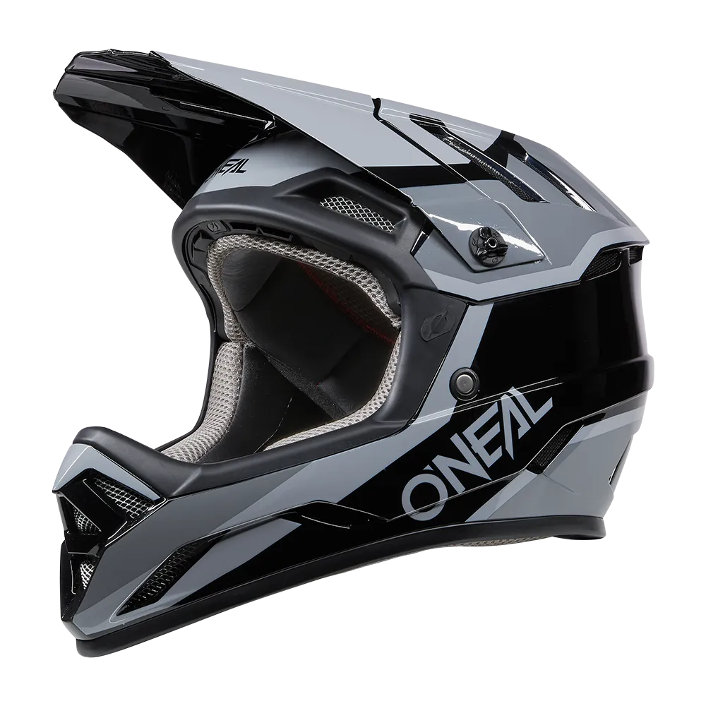 O'Neal Backflip Full Face Helmet - Strike - Black-Gray