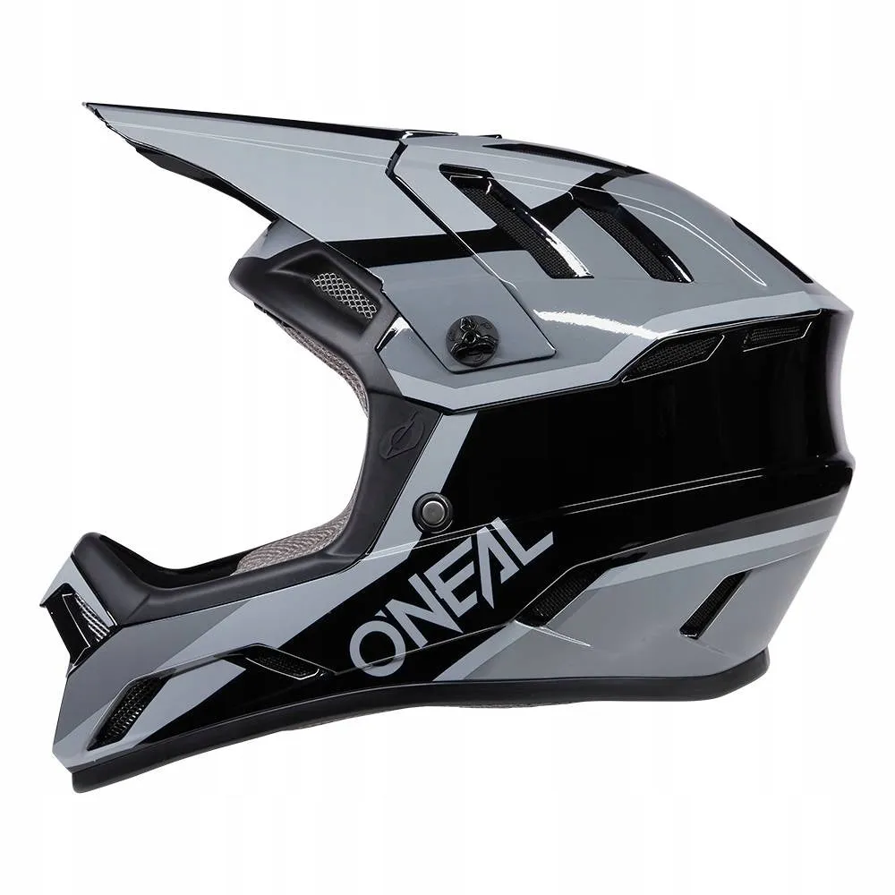 O'Neal Backflip Full Face Helmet - Strike - Black-Gray