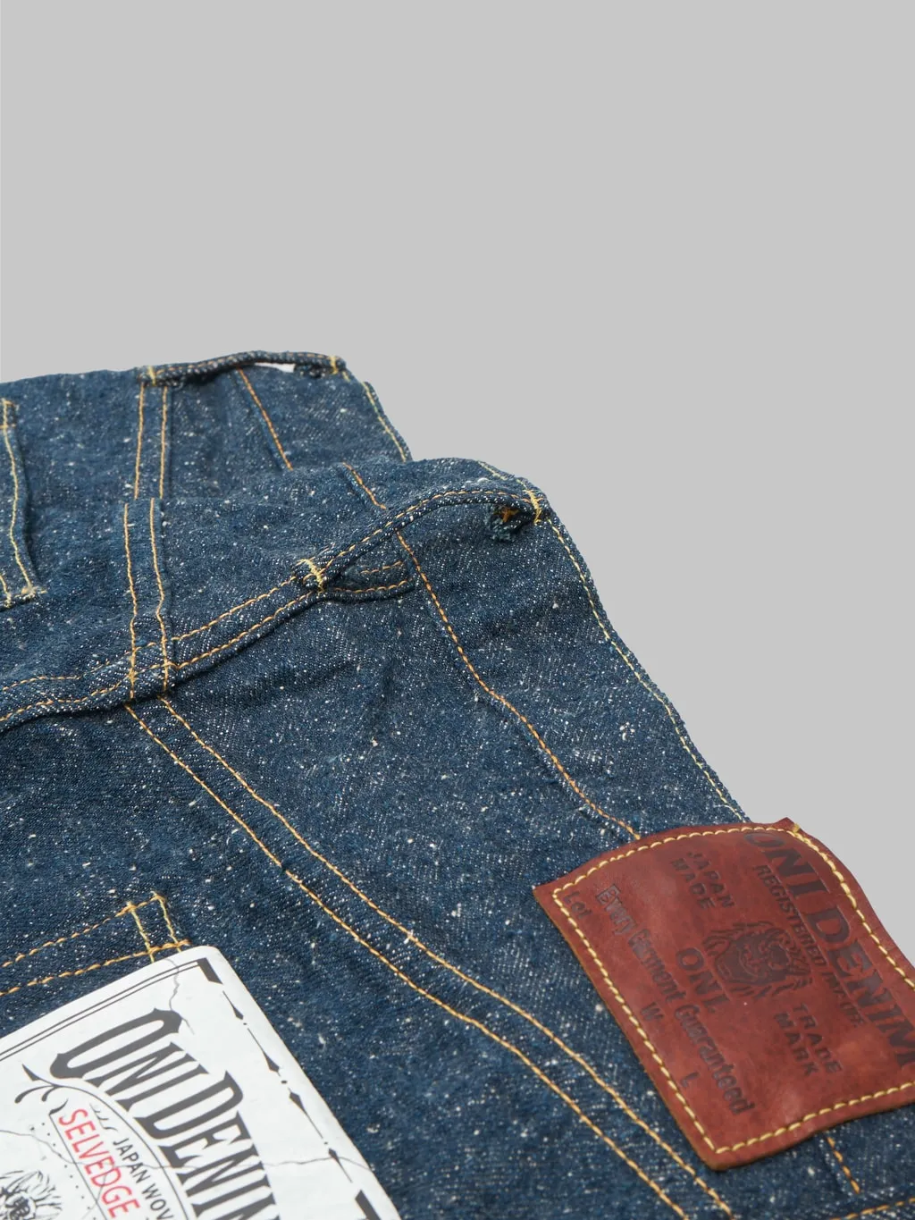 ONI Denim 622-CCD Crushed Concrete Denim 14.7oz Relaxed Tapered Jeans