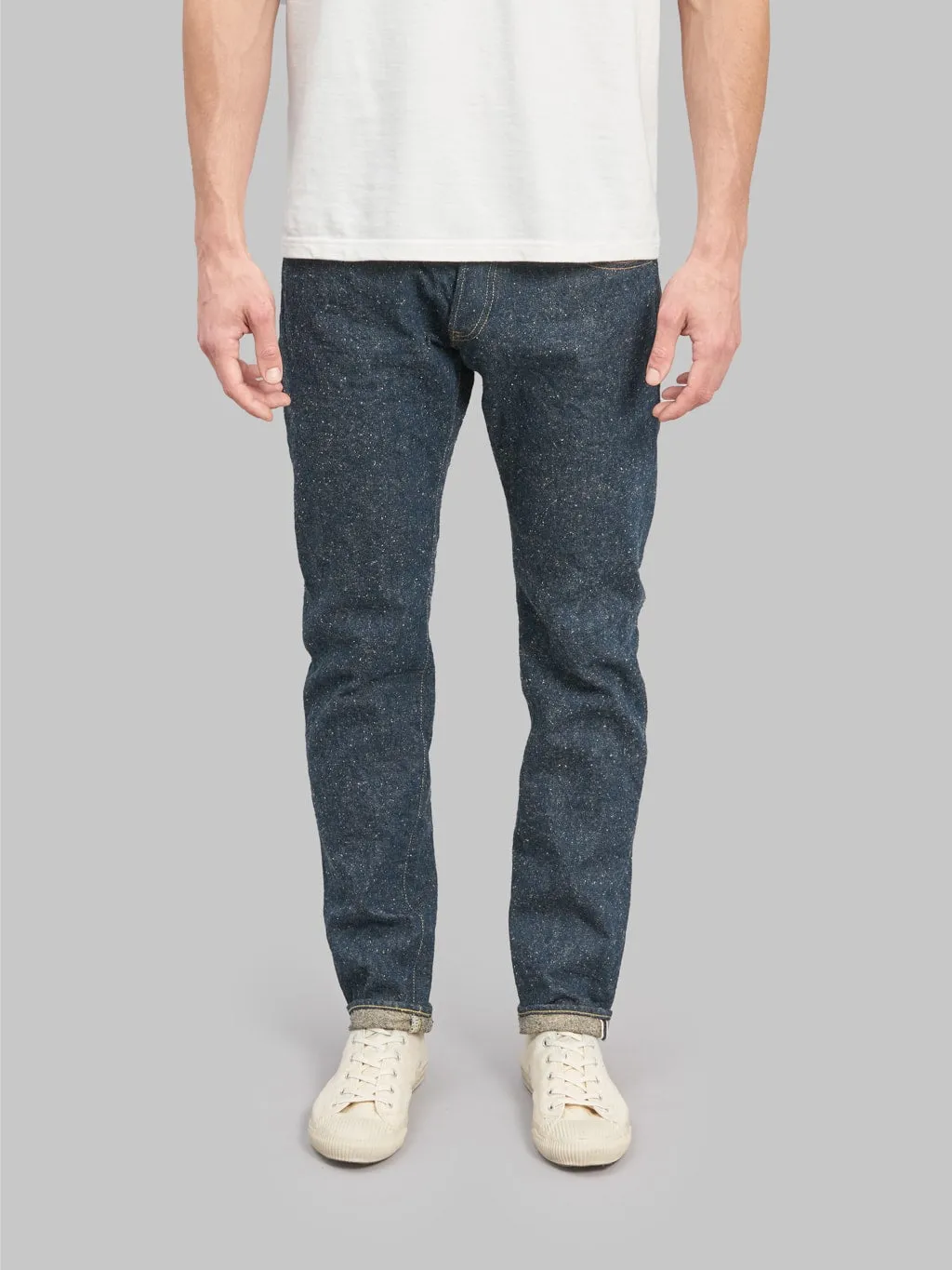 ONI Denim 622-CCD Crushed Concrete Denim 14.7oz Relaxed Tapered Jeans