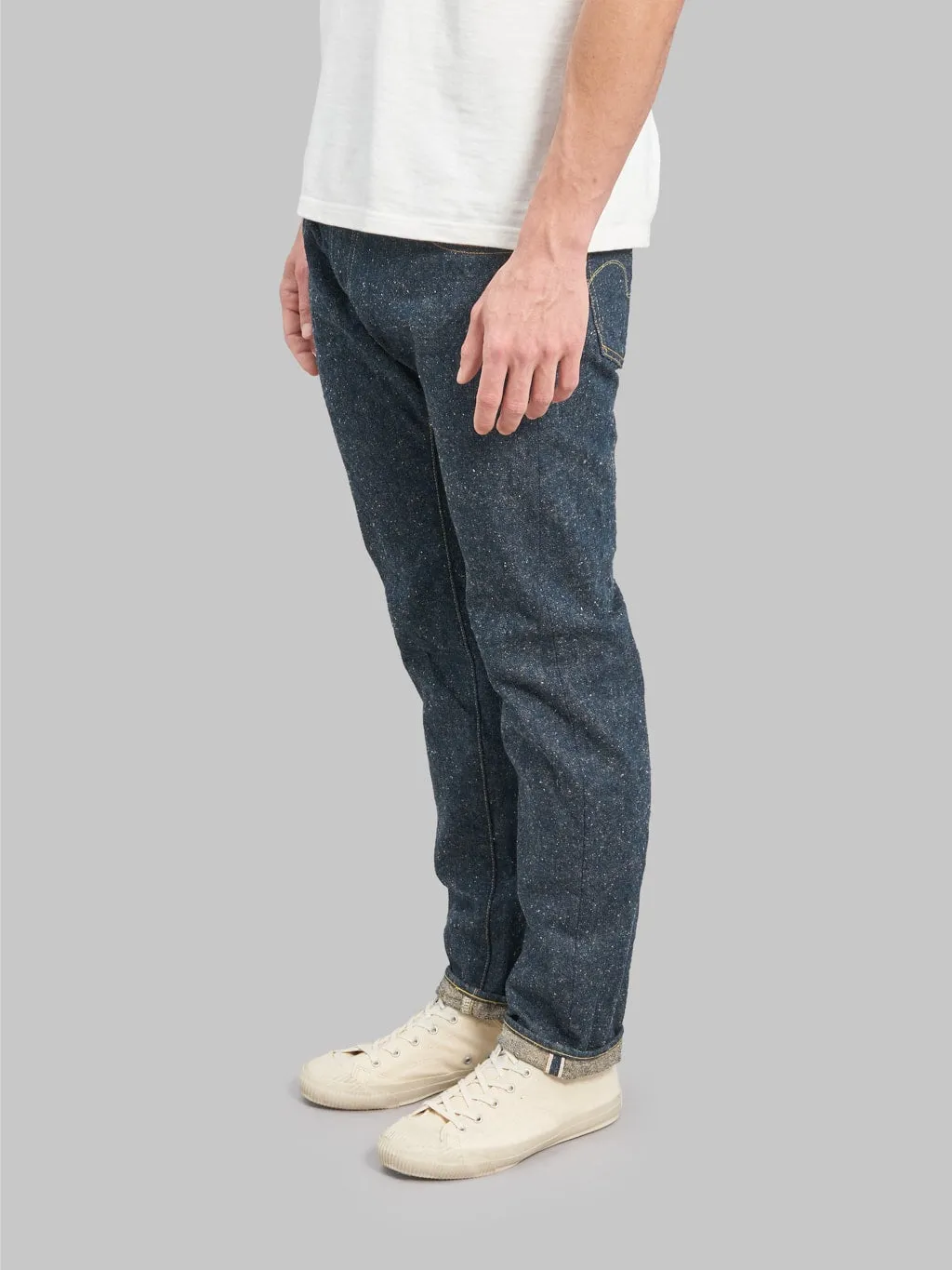 ONI Denim 622-CCD Crushed Concrete Denim 14.7oz Relaxed Tapered Jeans