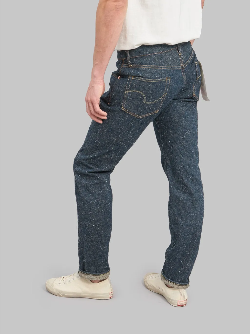 ONI Denim 622-CCD Crushed Concrete Denim 14.7oz Relaxed Tapered Jeans