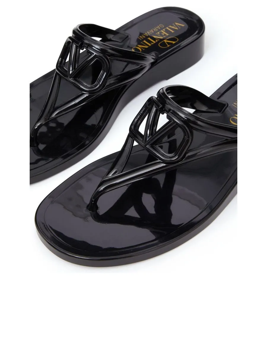 Open Toe Thong Slipon Sandals