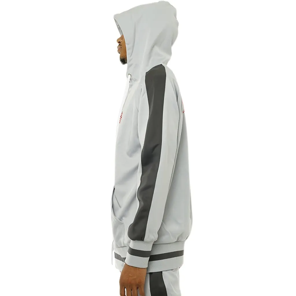 Own The Team Double Stripe Track Jacket Grey