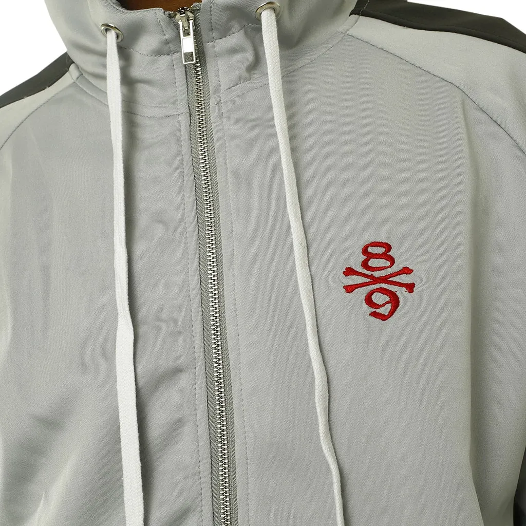 Own The Team Double Stripe Track Jacket Grey