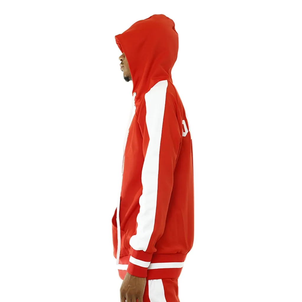 Own The Team Double Stripe Track Jacket Red