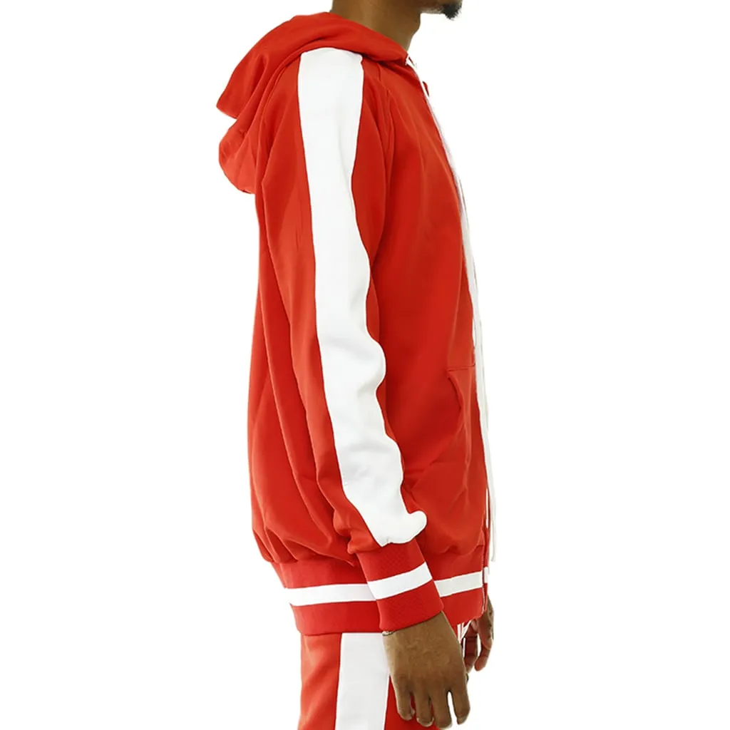 Own The Team Double Stripe Track Jacket Red