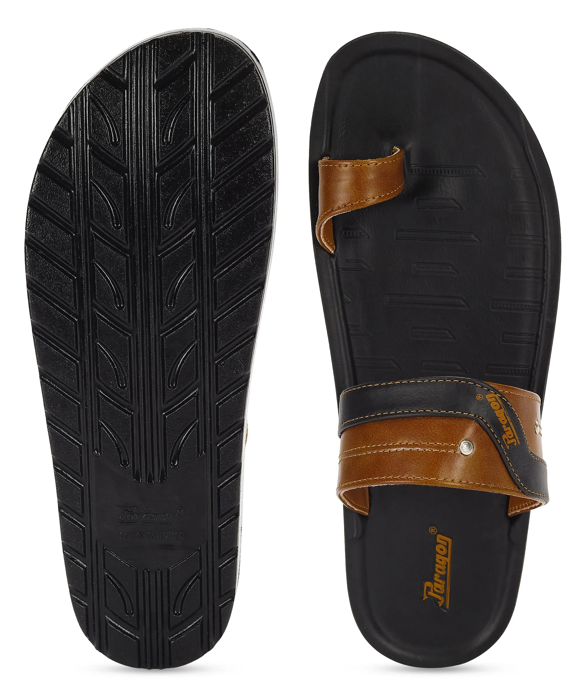 Paragon PUK2222G Men Stylish Sandals | Comfortable Sandals for Daily Outdoor Use | Casual Formal Sandals with Cushioned Soles