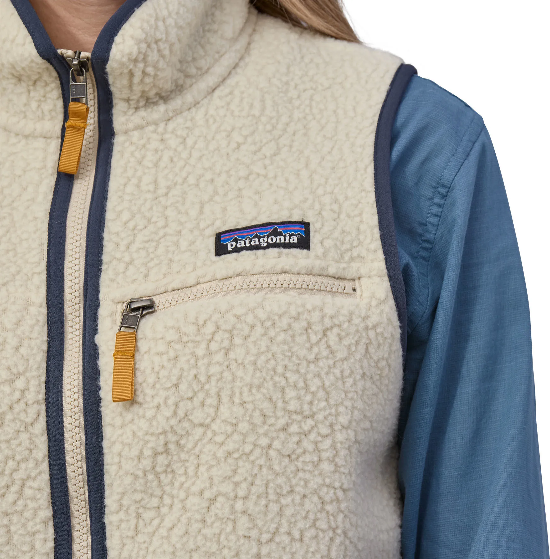 Patagonia Women's Retro Pile Vest Pelican | Buy Patagonia Women's Retro Pile Vest Pelican here | Outnorth