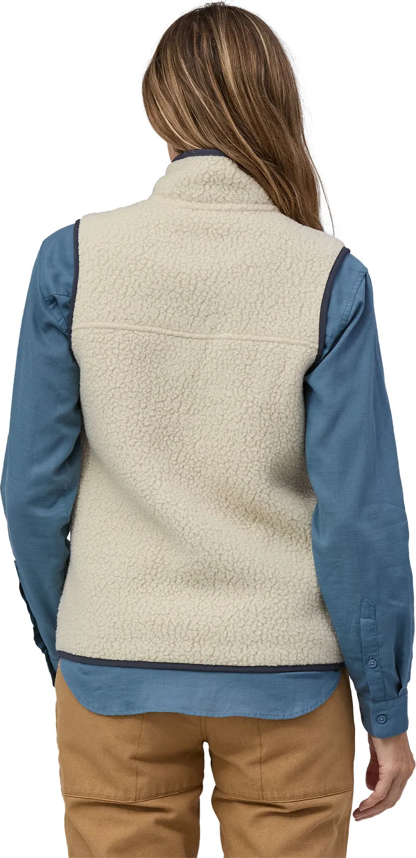 Patagonia Women's Retro Pile Vest Pelican | Buy Patagonia Women's Retro Pile Vest Pelican here | Outnorth