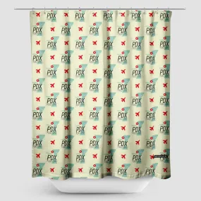 PDX - Shower Curtain