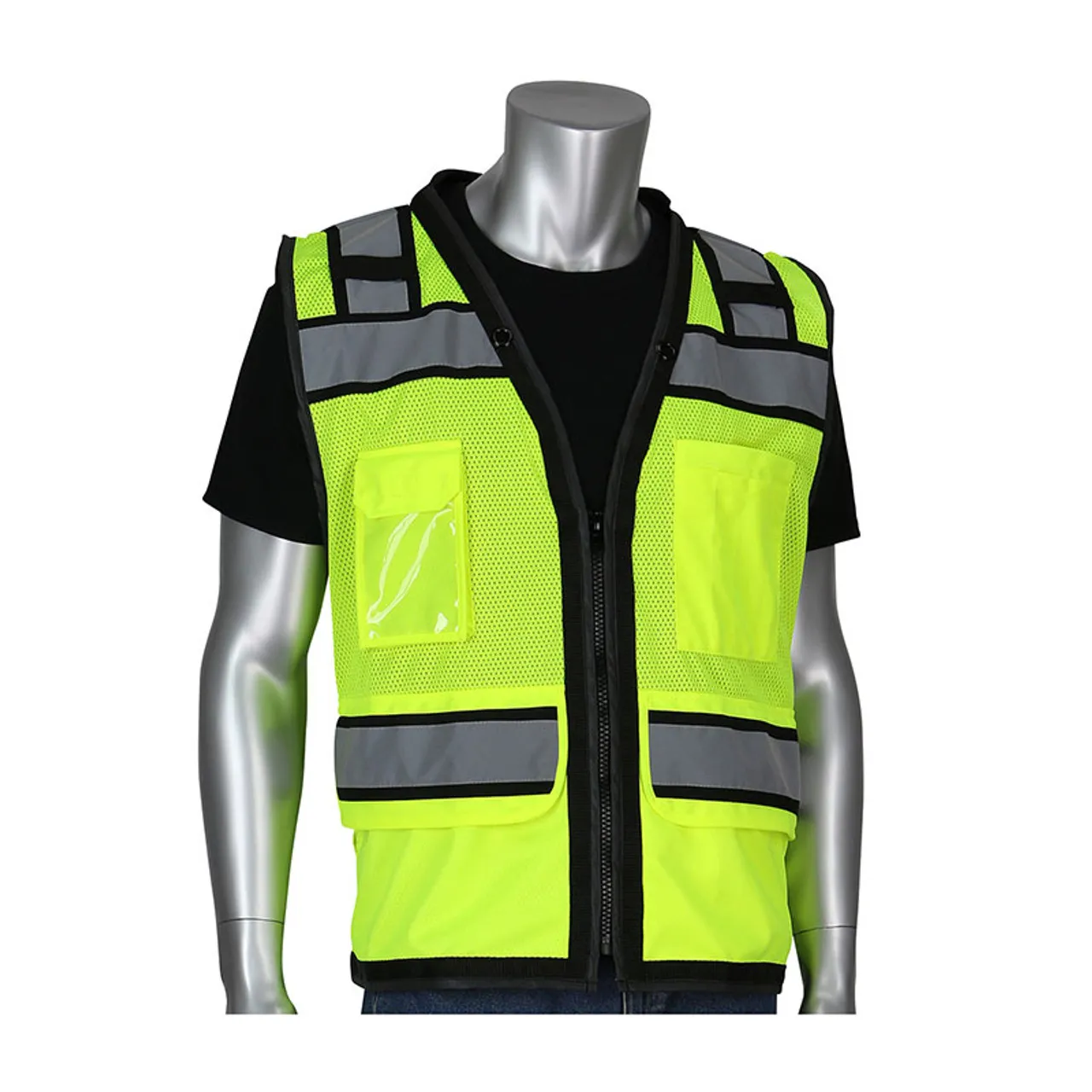 PIP Class 2 Hi Vis Two-Tone Eleven Pocket Surveyors Vest 302-0800D