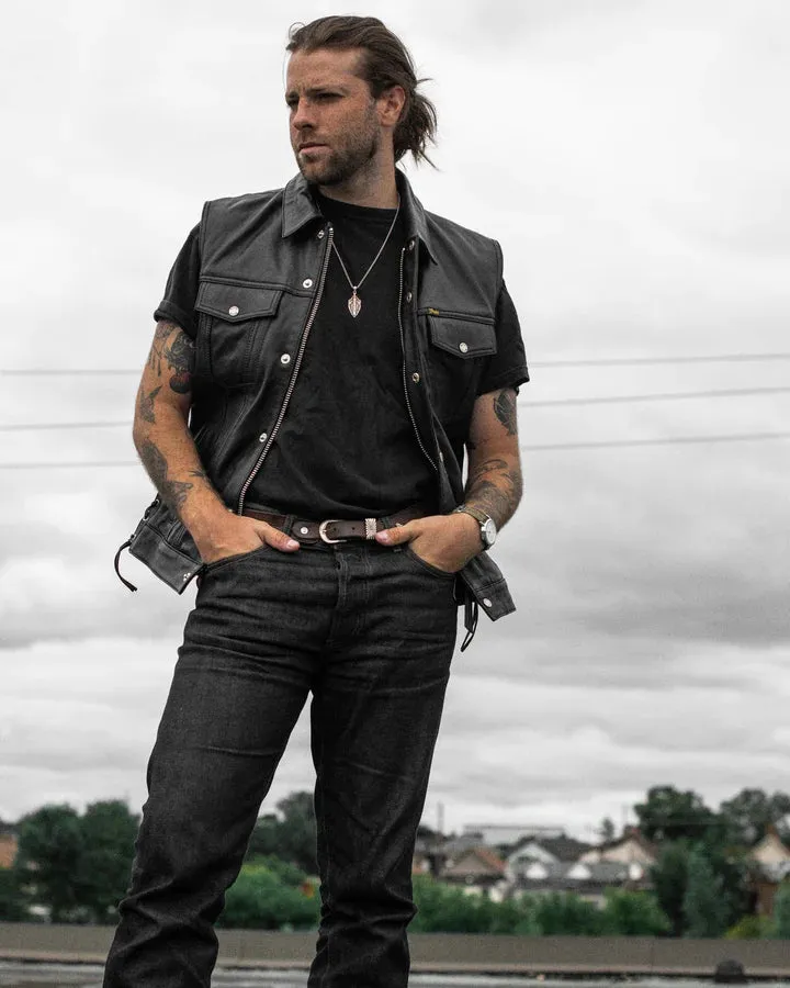 Piston Leather Vest