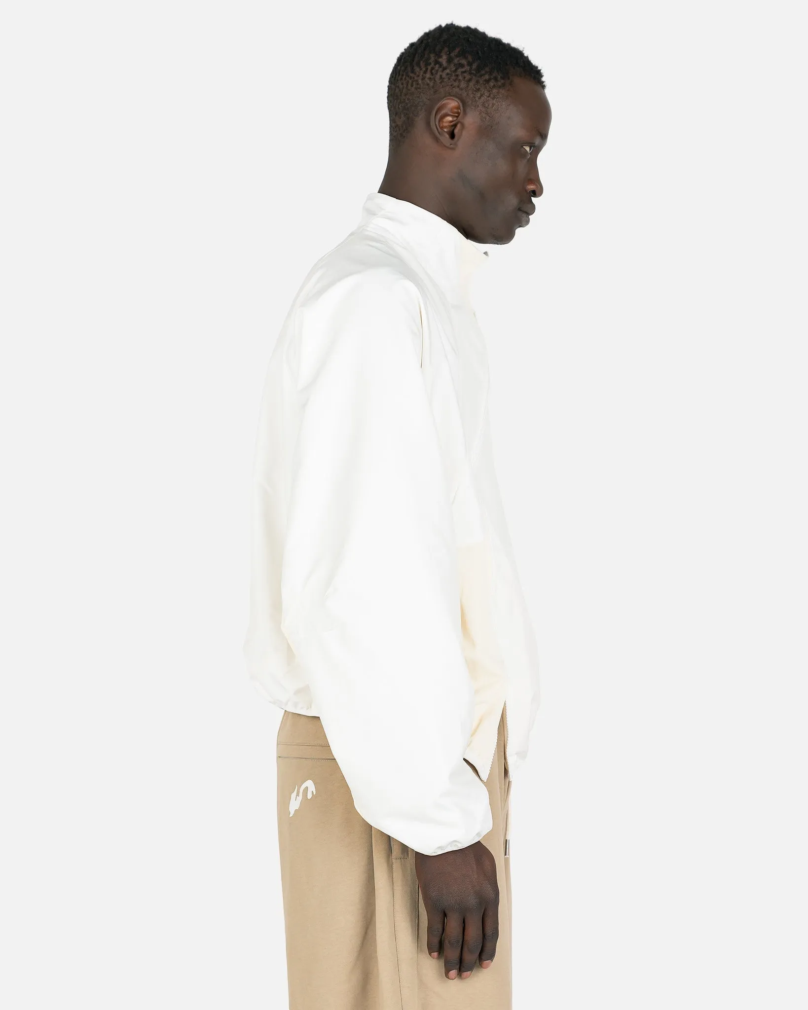 POST ARCHIVE FACTION (P.A.F) 4.0+ Technical Jacket Right in White