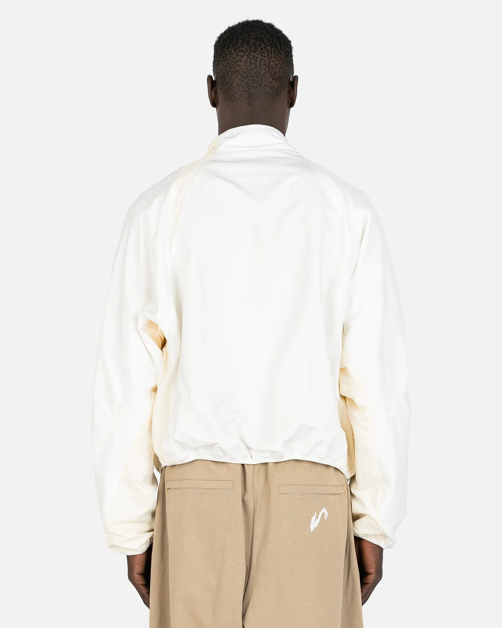 POST ARCHIVE FACTION (P.A.F) 4.0+ Technical Jacket Right in White