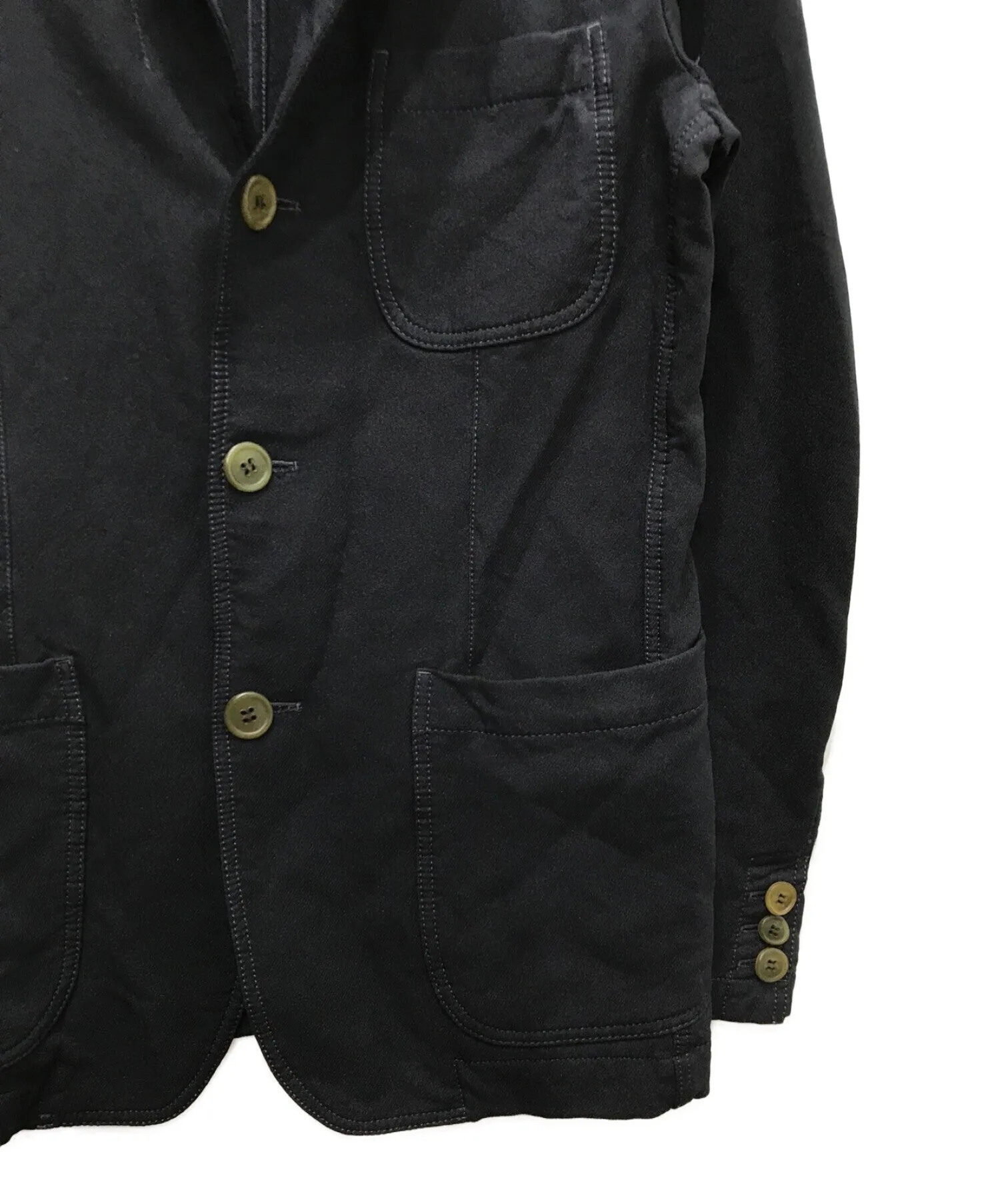 [Pre-owned] COMME des GARCONS HOMME DEUX Poly shrink-wrap product-dyed jacket DM-J025