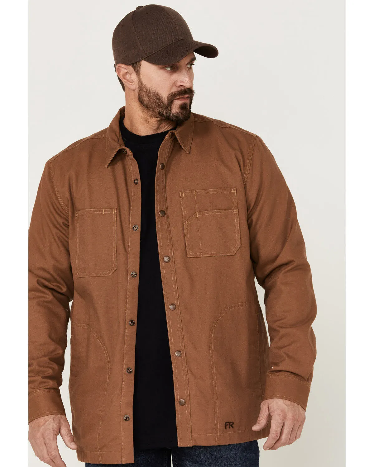 Product Name:  Cody James Men's FR Duck Line Work Snap Shirt Jacket