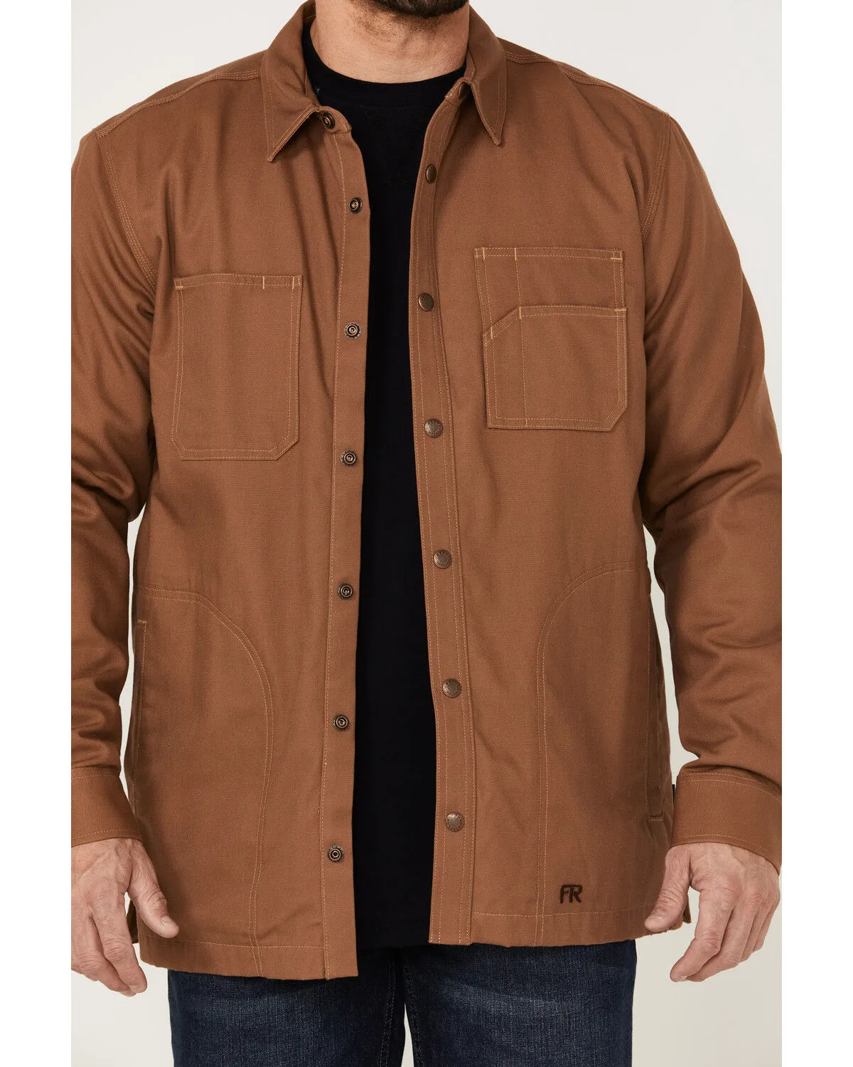 Product Name:  Cody James Men's FR Duck Line Work Snap Shirt Jacket