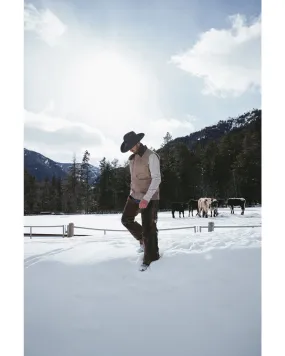 Product Name:  Cody James Men's Tan Ranchero Timberwolf Canvas Vest