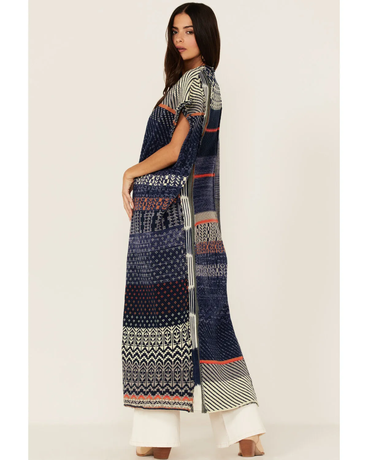 Product Name:  Free People Women's Blue Skies Maxi Vest