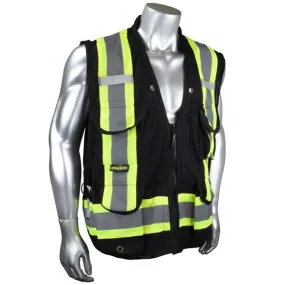 Radians Heavy Duty 12-Pocket Cruiser Vest With Back Pouch and X-Back