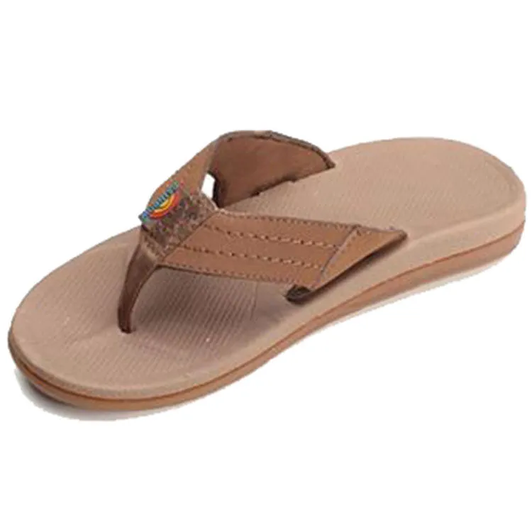 Rainbow Sandals Boys' Suede Slap Sandal