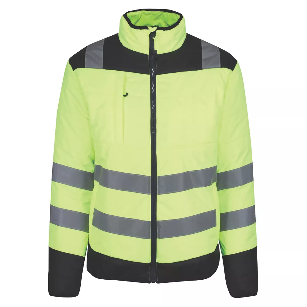 Regatta  Hi-Vis Thermal Jacket Yellow / Navy Medium 46" Chest - Screwfix