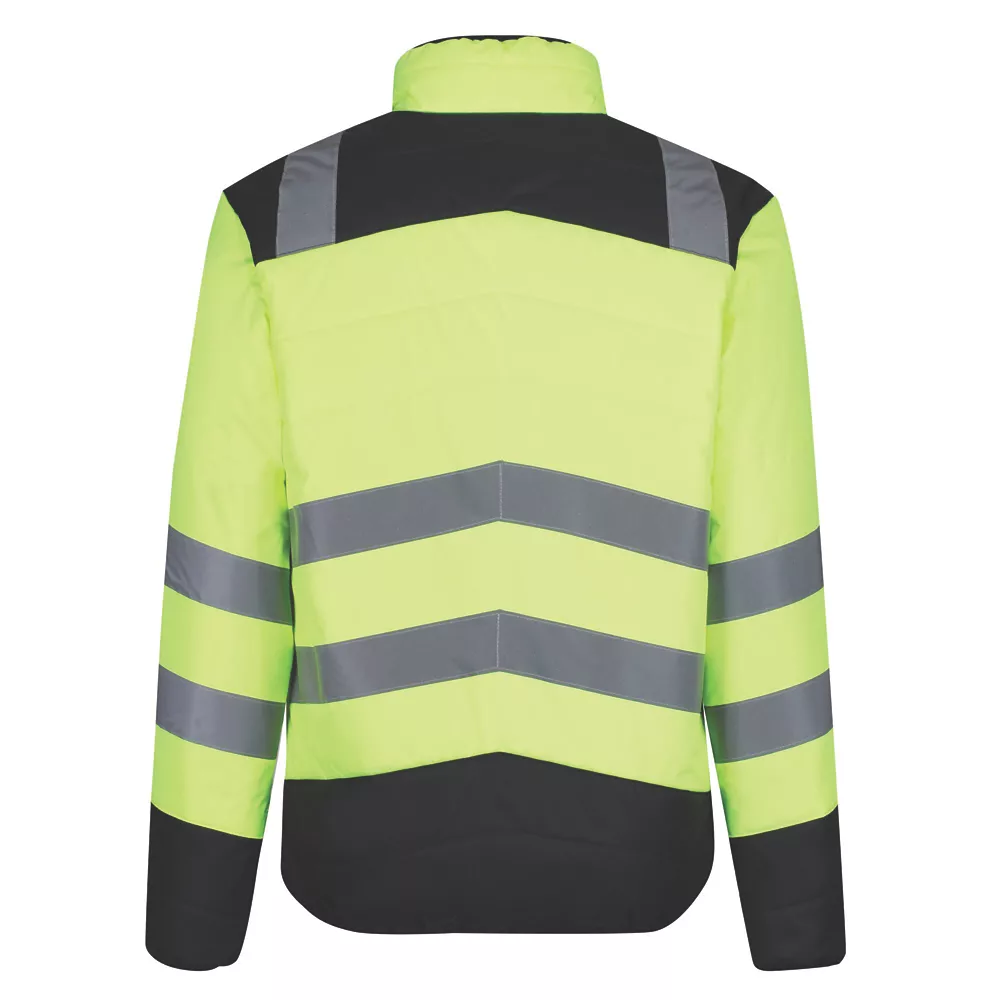 Regatta  Hi-Vis Thermal Jacket Yellow / Navy Medium 46" Chest - Screwfix