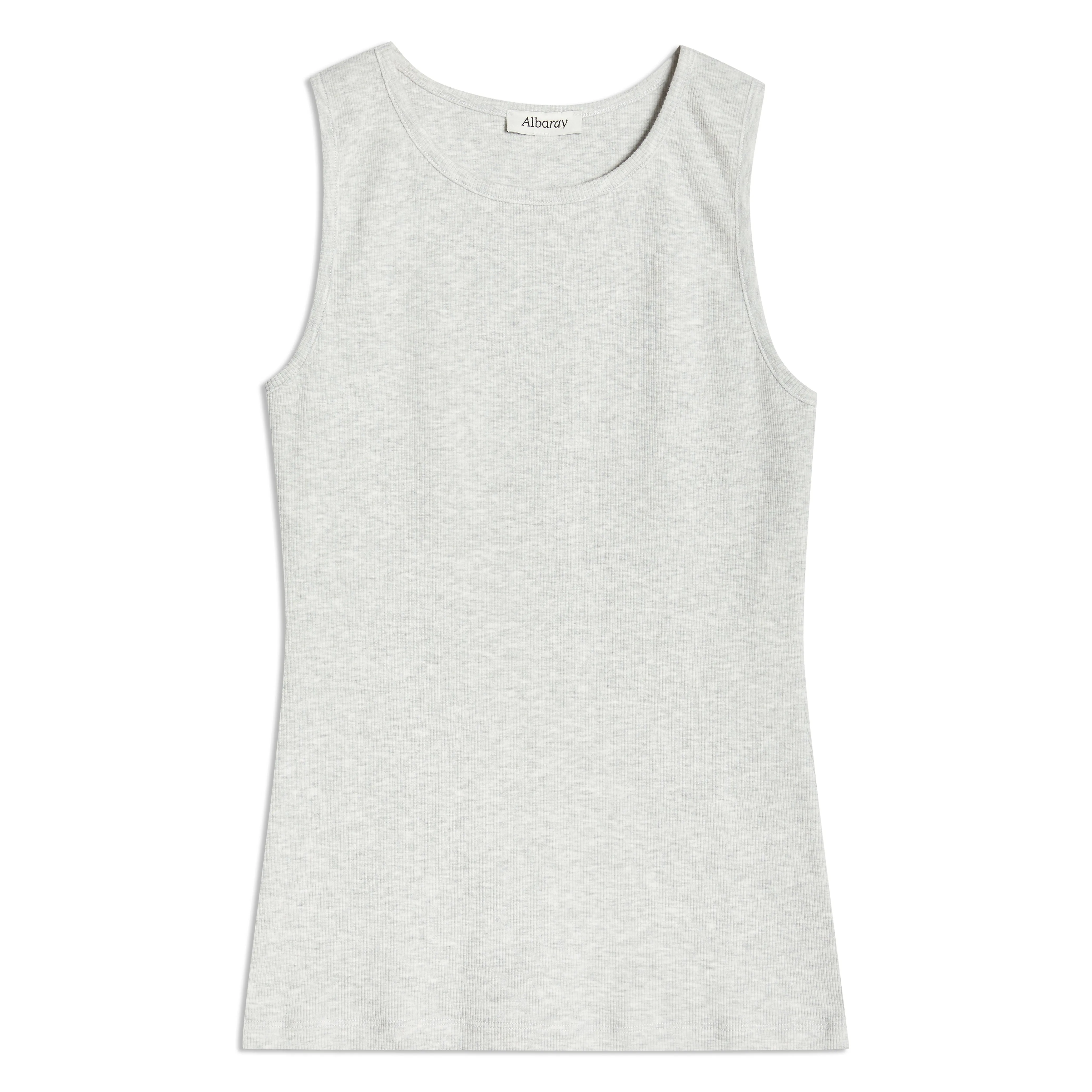 Rib Racer Vest Grey