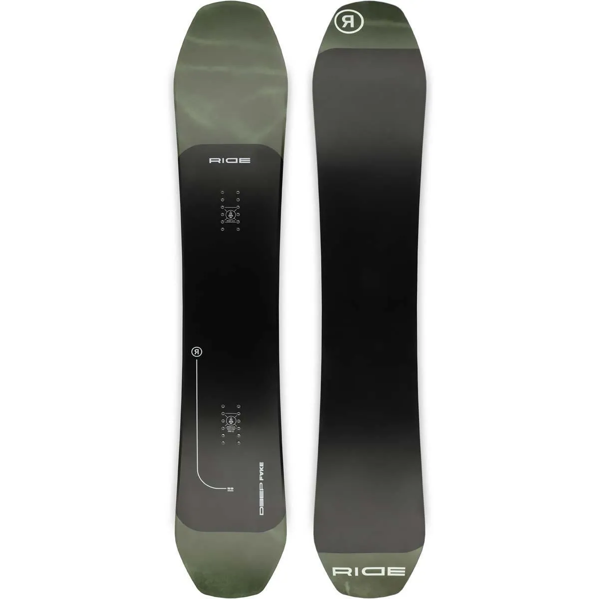 Ride Snowboards Unisex Deep Fake Snowboard