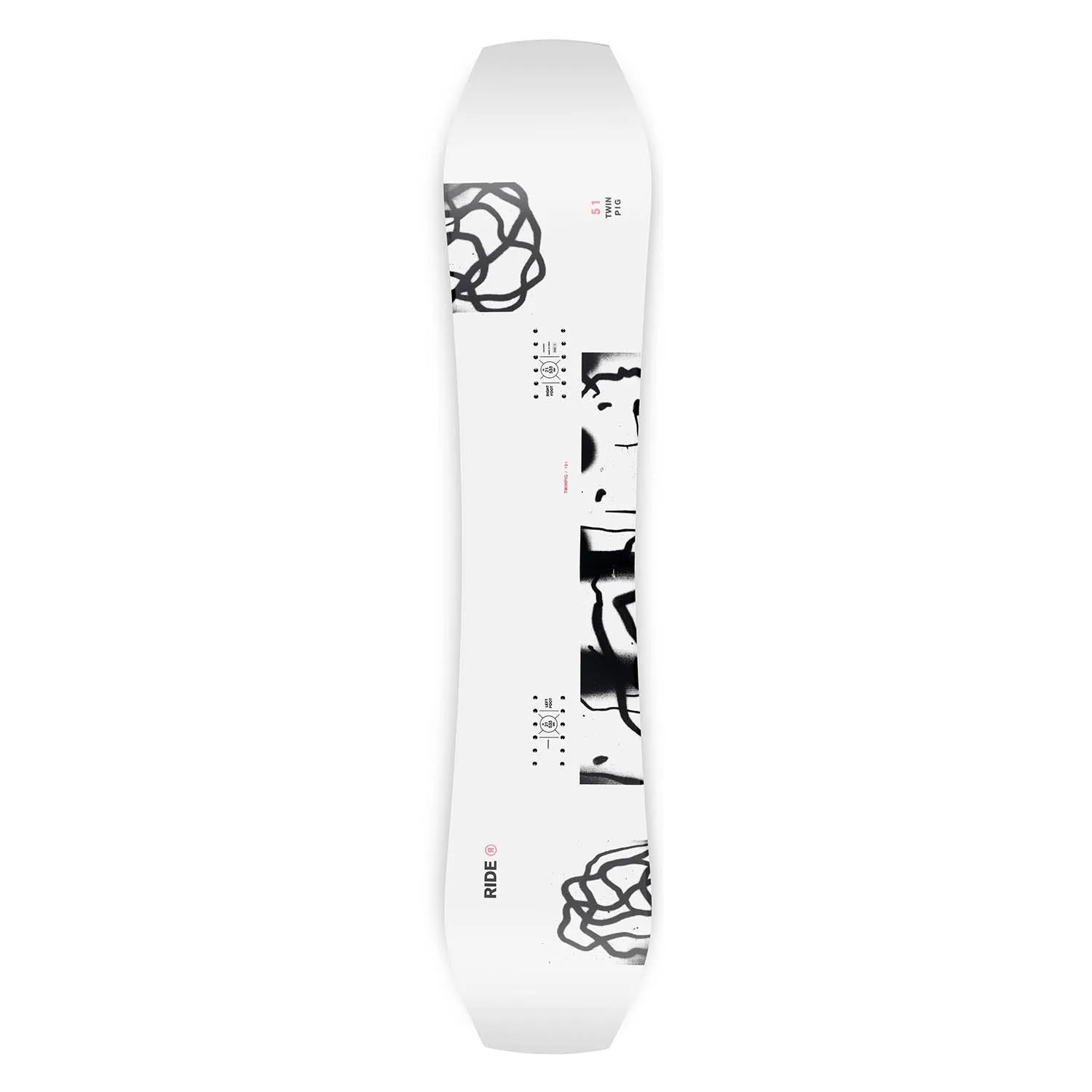 Ride Twinpig Snowboard 2024